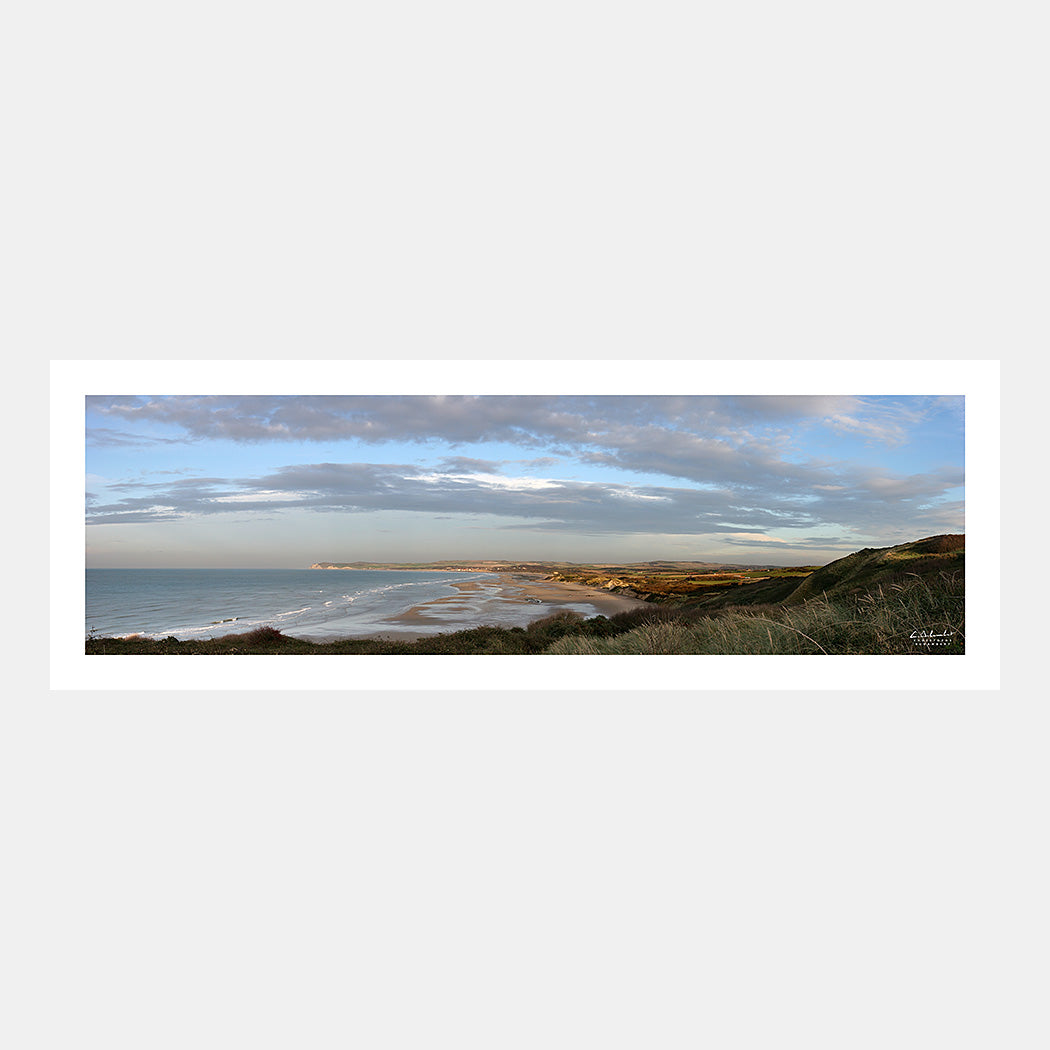 Poster photo 0294 La baie de Wissant et le Cap Blanc-Nez en automne