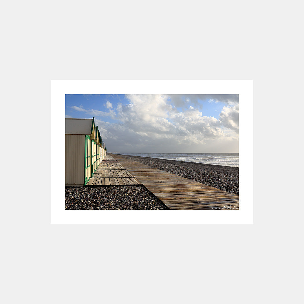 Poster photo 0560 Cabines de plage de Cayeux-sur-Mer