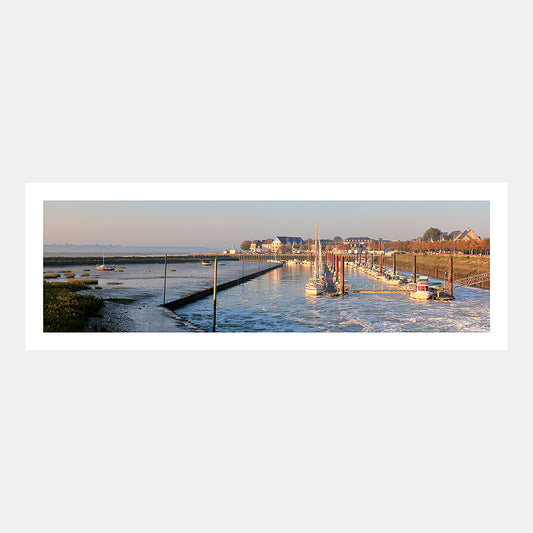 Poster photo 0872 Baie de Somme Port de plaisance du Crotoy