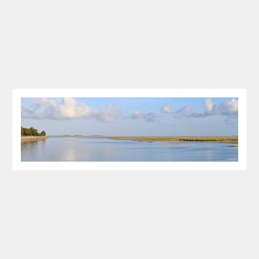 Poster photo 0878 La baie de Somme depuis Saint-Valery-sur-Somme