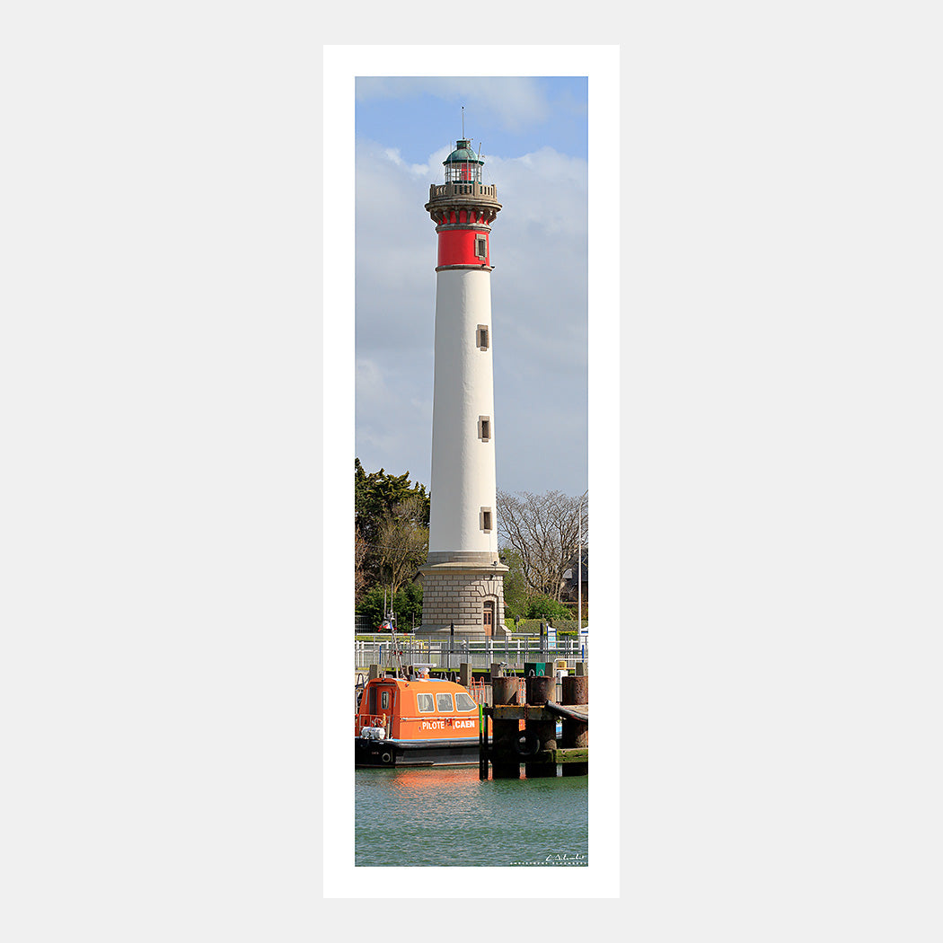 Poster photo 0900 Phare de Ouistreham en Normandie