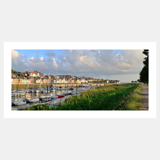 Poster photo 1267 Le port de plaisance de Saint-Valery-sur-Somme