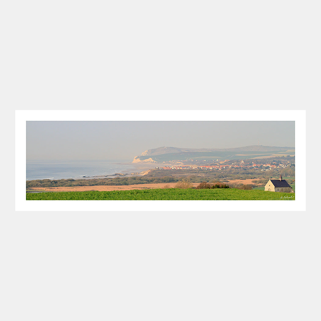 Poster photo 1277 Tardinghen Wissant et le Cap Blanc-Nez