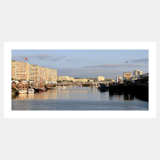 Poster photo 1280 Les quais du port de Boulogne-sur-Mer