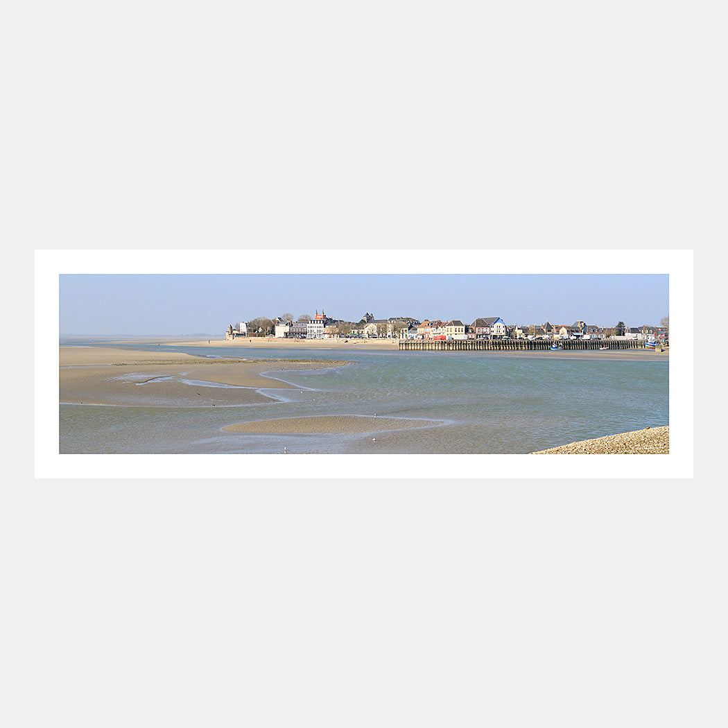 Poster photo 1297 Baie de Somme Port de pêche du Crotoy