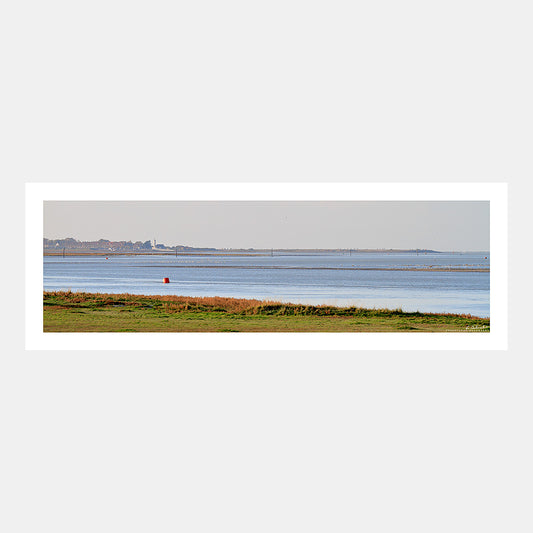 Poster photo 1618 Le port du Hourdel depuis Saint-Valery-Somme