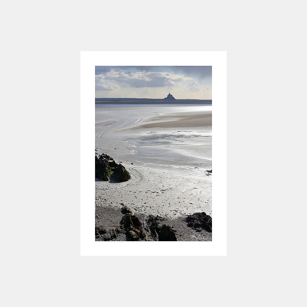 Poster photo 1704 Baie du Mont-Saint-Michel depuis le Grouin