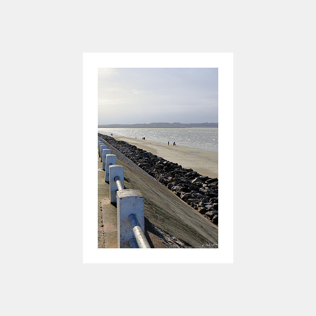 Poster photo 2282 Baie de Somme depuis la promenade du Crotoy