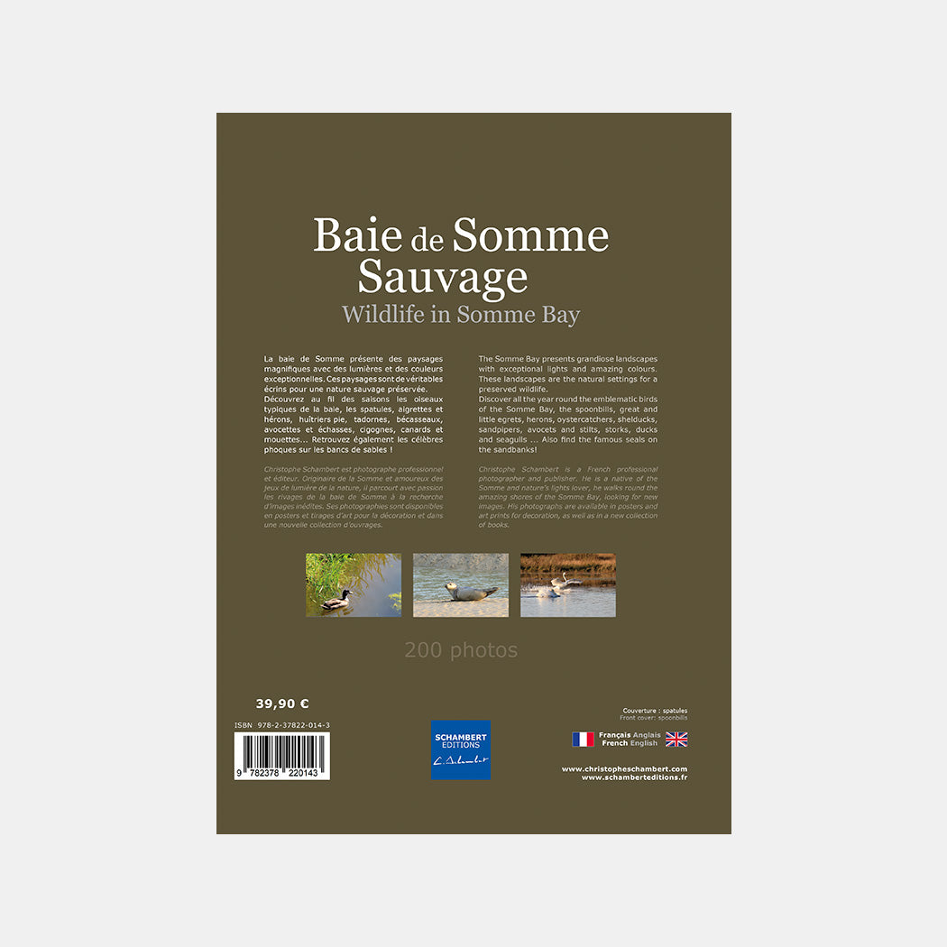 Livre photo Baie de Somme sauvage Dos