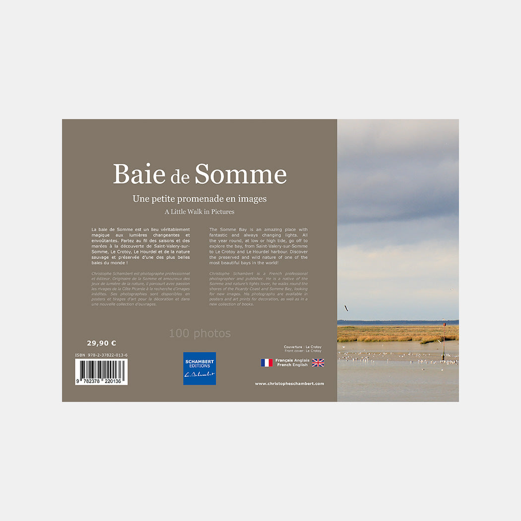 Livre photo Baie de Somme Une petite promenade en images Dos