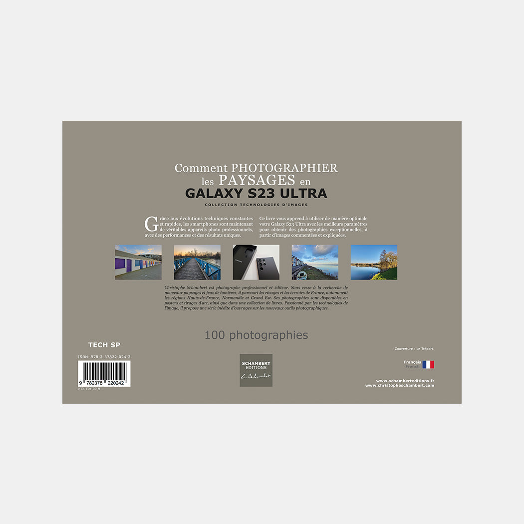 Livre photo Comment photographier les paysages en Galaxy S23 Ultra - Dos.