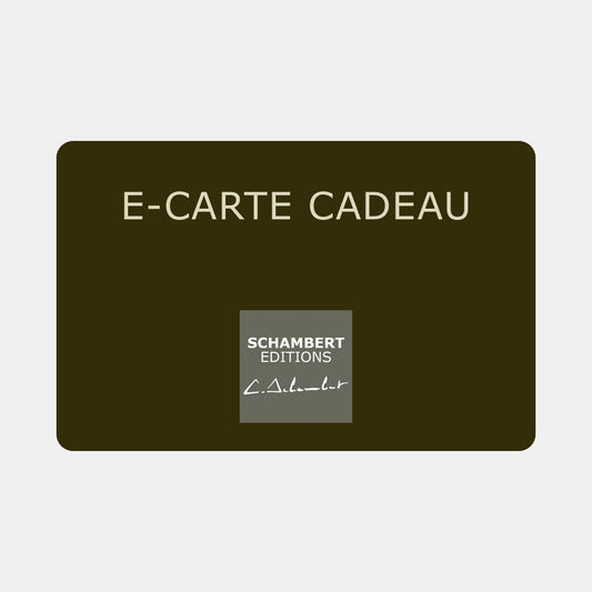 E-Carte Cadeau SCHAMBERT EDITIONS